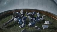 Thor's broken Mjolnir | Image via Marvel